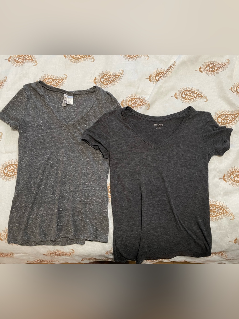 Women's Gray Short-Sleeve Tee - Pack